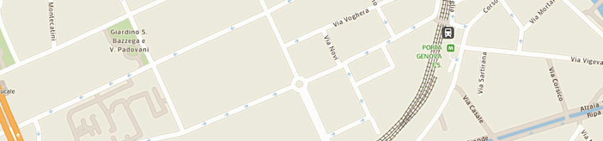 Mappa della impresa emme ci tre srl a MILANO