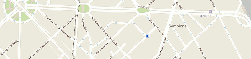 Mappa della impresa garito giulia a MILANO