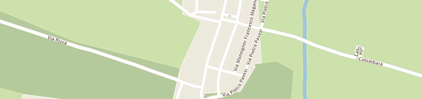 Mappa della impresa municipio asili nido a PAVIA