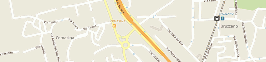 Mappa della impresa fontana fabrizio a MILANO
