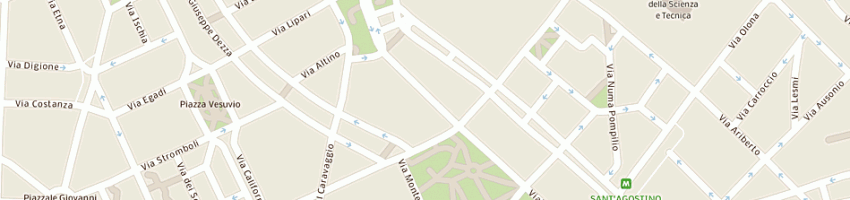Mappa della impresa giulic srl a MILANO