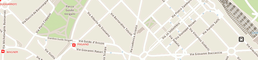 Mappa della impresa amministrazione bonzi a MILANO