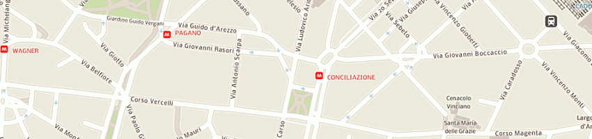 Mappa della impresa silva confalonieri giancarlo a MILANO