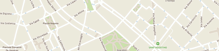 Mappa della impresa eria costruzioni srl a MILANO
