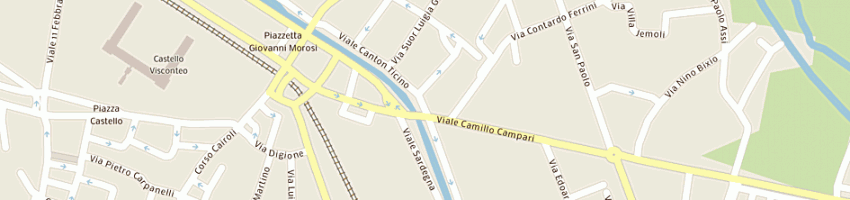 Mappa della impresa reali claudio e castoldi marco snc a PAVIA