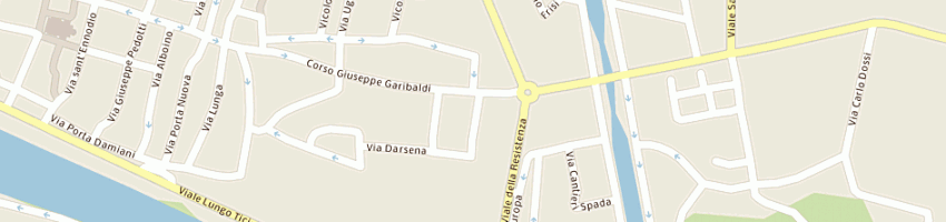 Mappa della impresa bravetti gualtiero a PAVIA