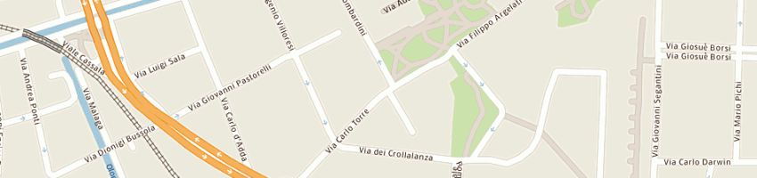 Mappa della impresa lian di guio gianna e leone vittorio snc a MILANO