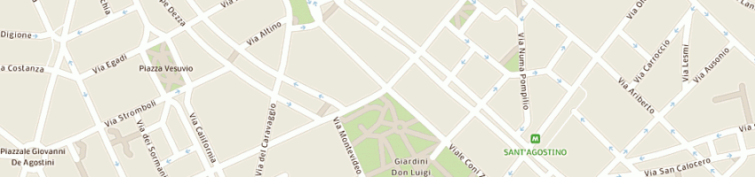 Mappa della impresa maino (snc) a MILANO