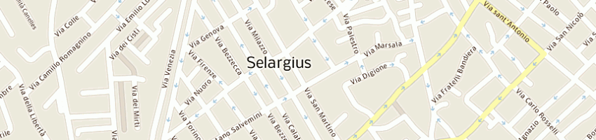 Mappa della impresa etzi greca a SELARGIUS