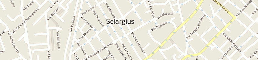 Mappa della impresa saddi marilisa a SELARGIUS