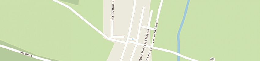 Mappa della impresa bar caffe break a PAVIA
