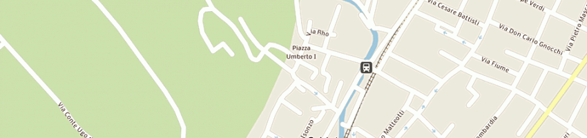 Mappa della impresa panificio flli cattaneo (snc) a CABIATE