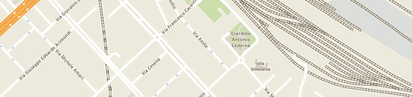 Mappa della impresa grandi isarco a MILANO