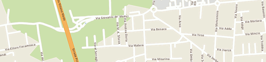 Mappa della impresa chiaro pasquale a CESANO MADERNO