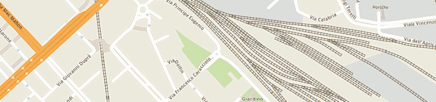 Mappa della impresa linea sas di ernestina perria e c a MILANO