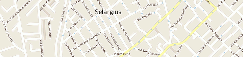 Mappa della impresa pibiri carla a SELARGIUS