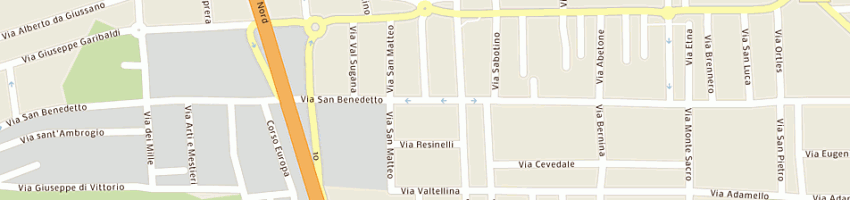 Mappa della impresa ponti ezio a CESANO MADERNO