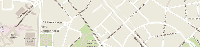 Mappa della impresa publicis srl a MILANO
