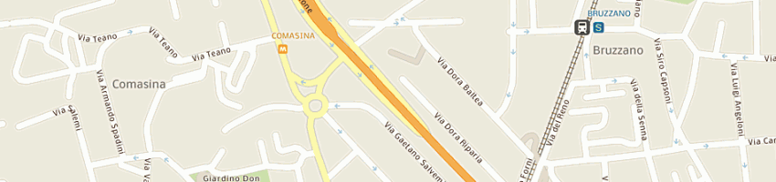 Mappa della impresa sestra servizi stradali srl a MILANO