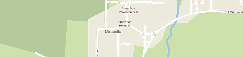 Mappa della impresa trattoria della pesa a PAVIA