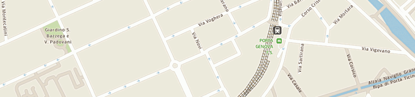 Mappa della impresa urban management srl a MILANO