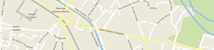 Mappa della impresa parea sas di faccani paolo e c a PAVIA