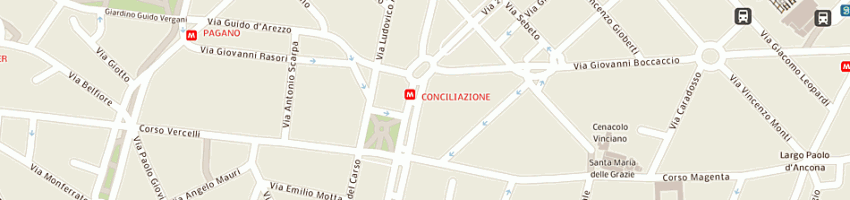Mappa della impresa steel trust network srl a MILANO