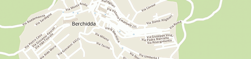 Mappa della impresa fresu sebastiano ignazio a BERCHIDDA