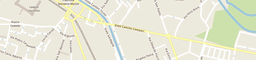 Mappa della impresa castelli auto spa a PAVIA