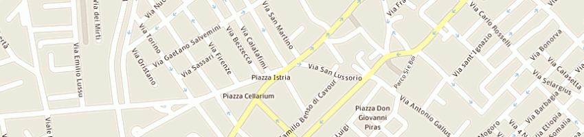 Mappa della impresa foto d'arte d'erchia donato a SELARGIUS