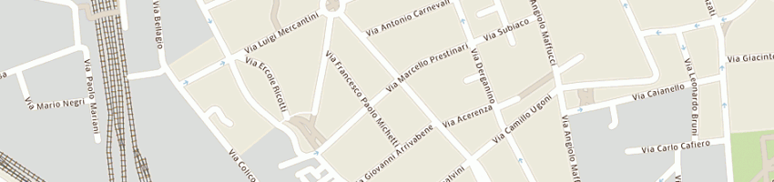Mappa della impresa giubilesi e associati srl a MILANO