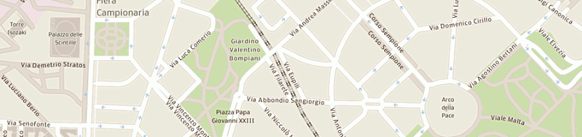 Mappa della impresa coppi luigi a MILANO