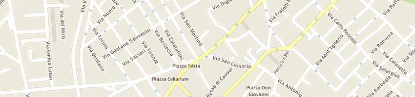 Mappa della impresa meloni silvana a SELARGIUS