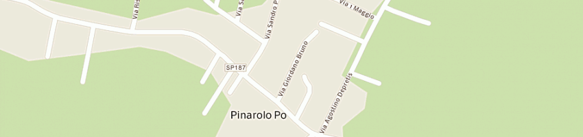Mappa della impresa lanzani battista a PINAROLO PO