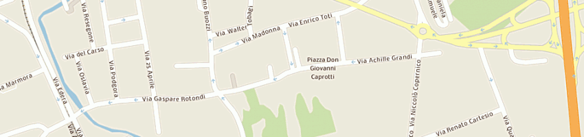 Mappa della impresa on off di massimo luzzani e c (sas) a PADERNO DUGNANO