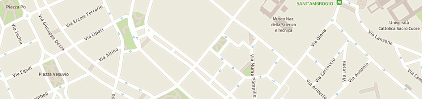 Mappa della impresa power service srl a MILANO