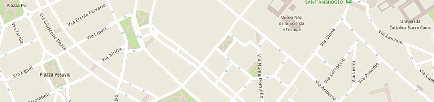 Mappa della impresa italvox officine meccaniche srl a MILANO