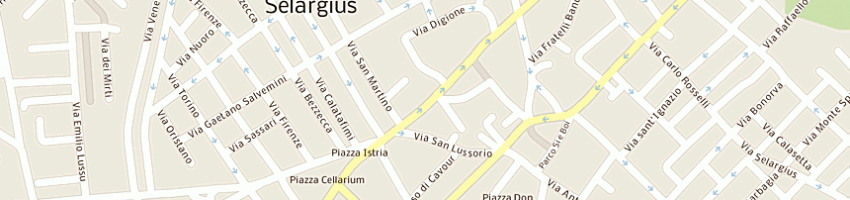 Mappa della impresa vacca andrea a SELARGIUS