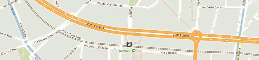 Mappa della impresa centro perizie sas di tironi paolo e c a MILANO