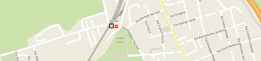 Mappa della impresa grafidea di leone vincenzo a MILANO