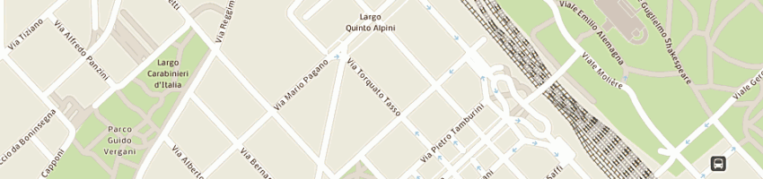Mappa della impresa fantappie' cecilia a MILANO