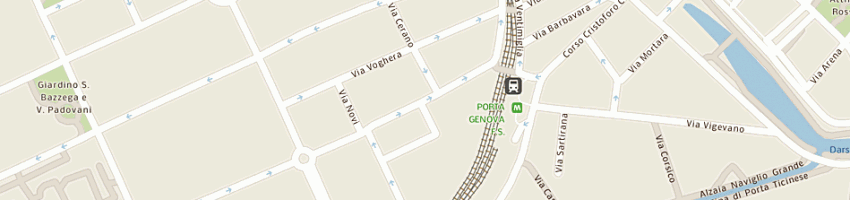 Mappa della impresa la darsena a MILANO