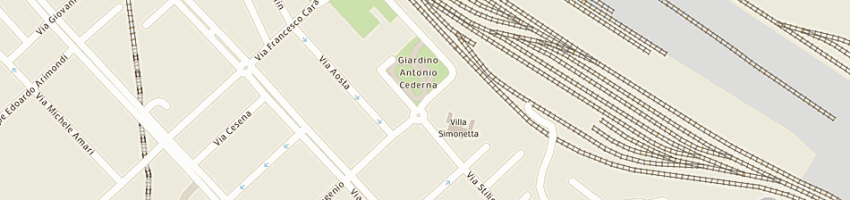Mappa della impresa medan srl a MILANO