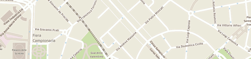 Mappa della impresa futon company srl a MILANO
