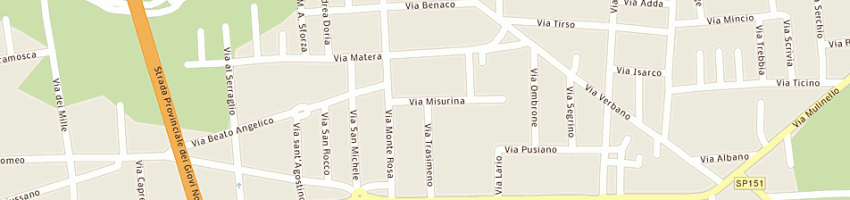 Mappa della impresa cmc centro motor caravan di mancuso a e c sas a MONZA