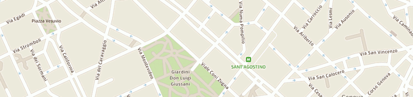 Mappa della impresa sisas sas di somenzi simona e c a MILANO