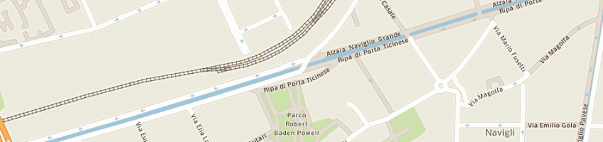 Mappa della impresa nordauto-ticinese sas a MILANO
