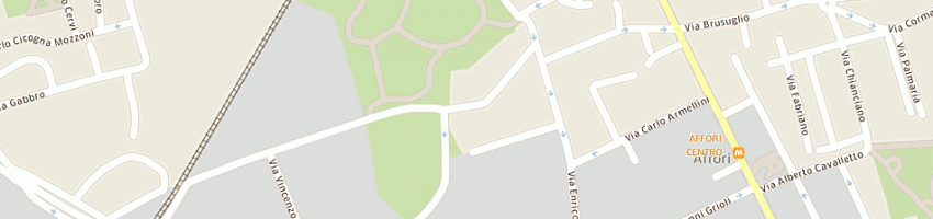 Mappa della impresa palazzolo centro elaborazione dati di palazzolo francesco e c (sas) a MILANO