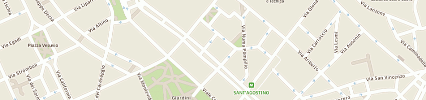 Mappa della impresa esselunga spa a MILANO