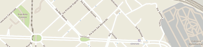 Mappa della impresa archilabo sas di salmoiraghi luca e c a MILANO